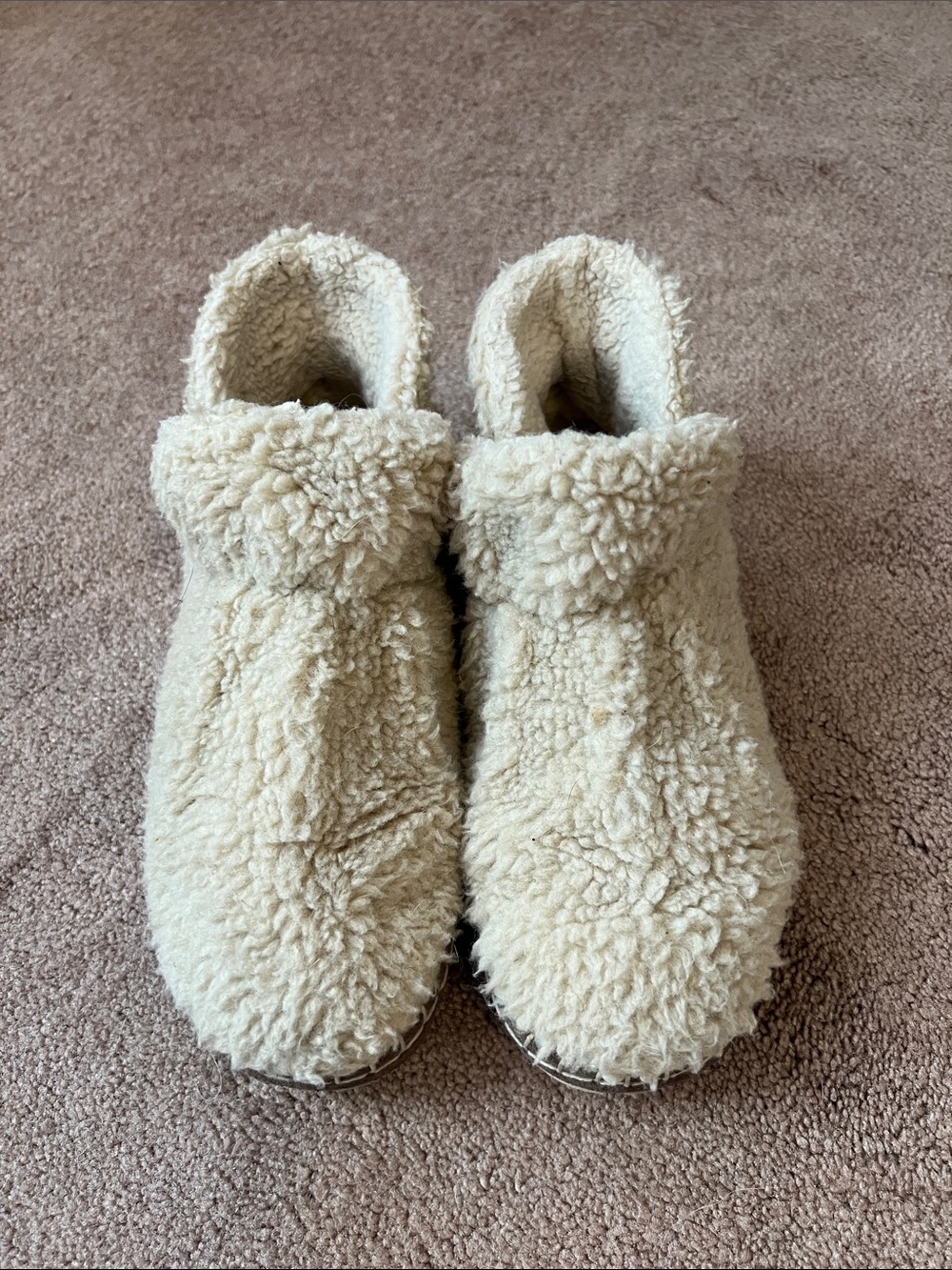 Women's Cozy Slipper Booties, Pile Fleece size 9 medium